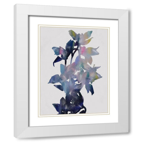 Reverie II White Modern Wood Framed Art Print with Double Matting by Urban Road