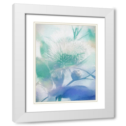 Make A Wish II White Modern Wood Framed Art Print with Double Matting by Urban Road