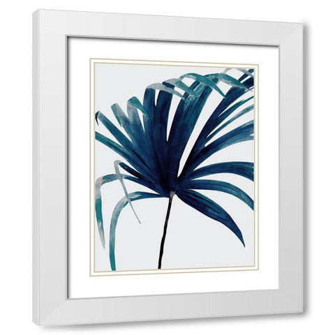 Solo Dusk White Modern Wood Framed Art Print with Double Matting by Urban Road