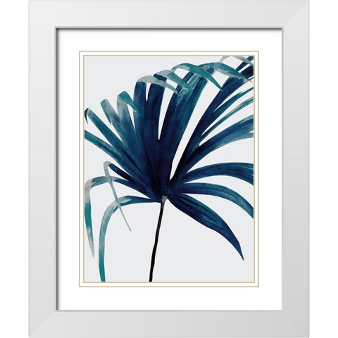 Solo Dusk White Modern Wood Framed Art Print with Double Matting by Urban Road