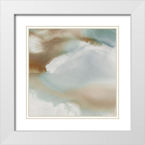 Whitsunday I  White Modern Wood Framed Art Print with Double Matting by Urban Road