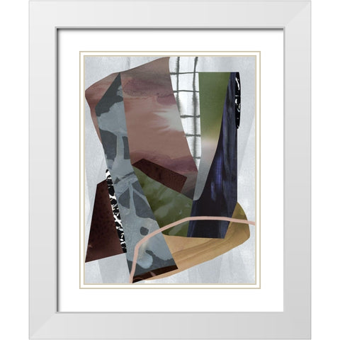 Monumental  White Modern Wood Framed Art Print with Double Matting by Urban Road
