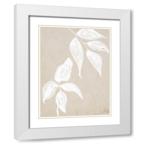 Paper Bark I  White Modern Wood Framed Art Print with Double Matting by Urban Road