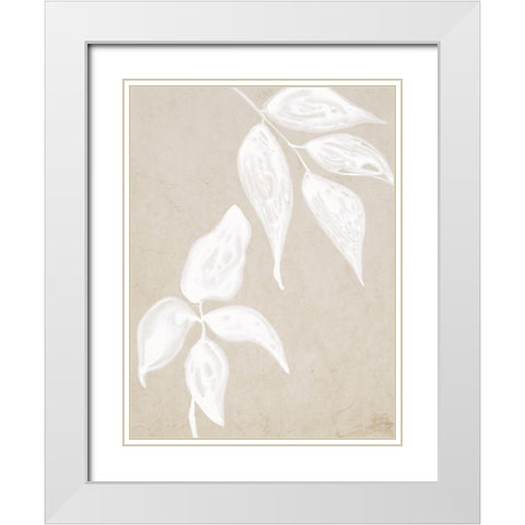 Paper Bark I  White Modern Wood Framed Art Print with Double Matting by Urban Road