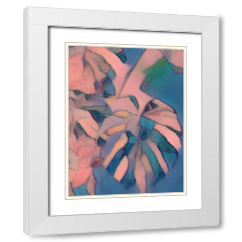 Rose Coloured Glasses II  White Modern Wood Framed Art Print with Double Matting by Urban Road