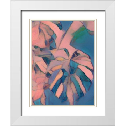 Rose Coloured Glasses II  White Modern Wood Framed Art Print with Double Matting by Urban Road