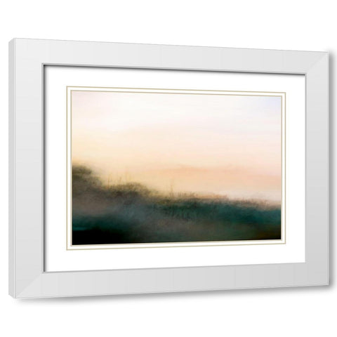 Golden Hour  White Modern Wood Framed Art Print with Double Matting by Urban Road