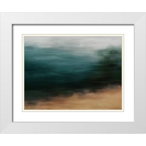 Second Look  White Modern Wood Framed Art Print with Double Matting by Urban Road