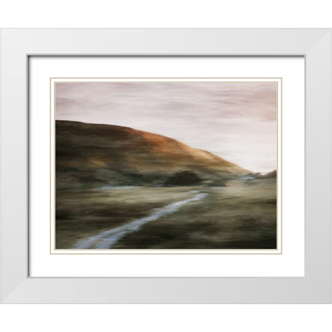 Joy Dawns  White Modern Wood Framed Art Print with Double Matting by Urban Road