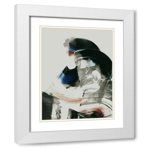 Lovedale  White Modern Wood Framed Art Print with Double Matting by Urban Road