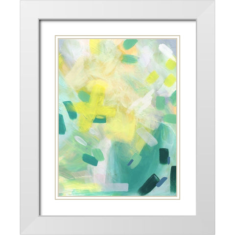 Summer Haze White Modern Wood Framed Art Print with Double Matting by Urban Road