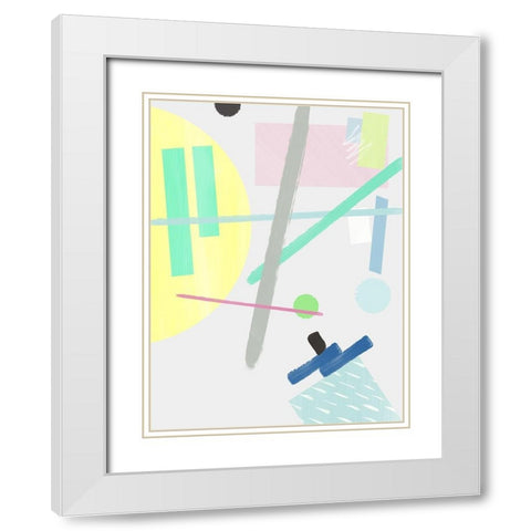 His and Hers White Modern Wood Framed Art Print with Double Matting by Urban Road