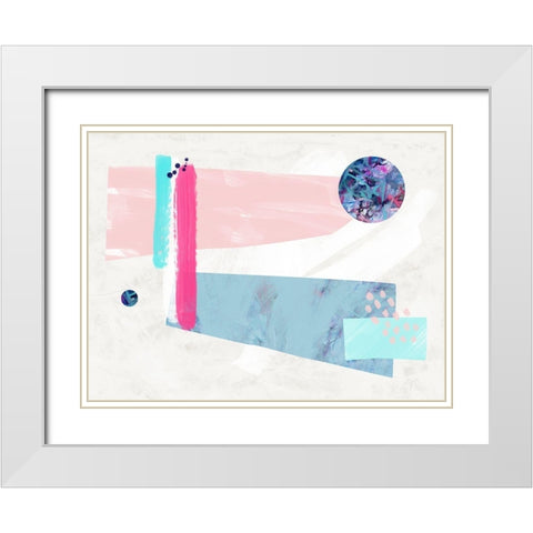 Meticulous White Modern Wood Framed Art Print with Double Matting by Urban Road