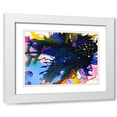 Tempest White Modern Wood Framed Art Print with Double Matting by Urban Road