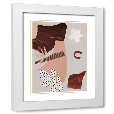 Crafternoon II Art Print White Modern Wood Framed Art Print with Double Matting by Urban Road