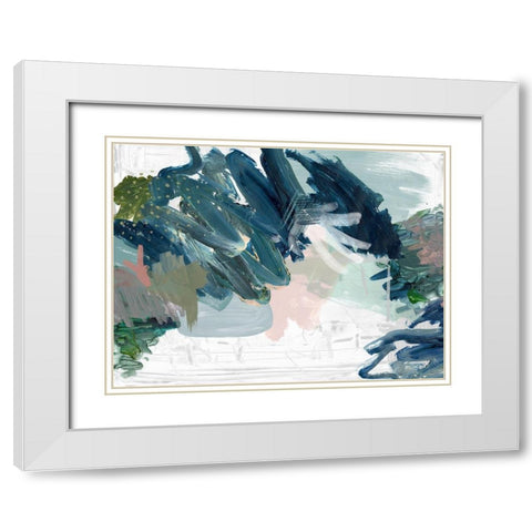 Pipe Dream Art Print White Modern Wood Framed Art Print with Double Matting by Urban Road