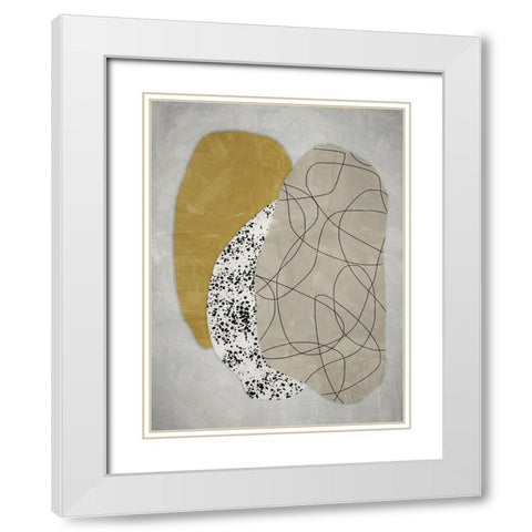 Jurassic Art Print White Modern Wood Framed Art Print with Double Matting by Urban Road