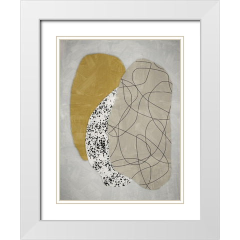 Jurassic Art Print White Modern Wood Framed Art Print with Double Matting by Urban Road