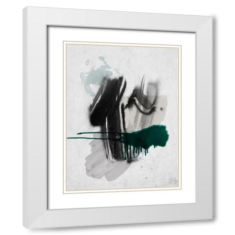 Astray I Art Print White Modern Wood Framed Art Print with Double Matting by Urban Road
