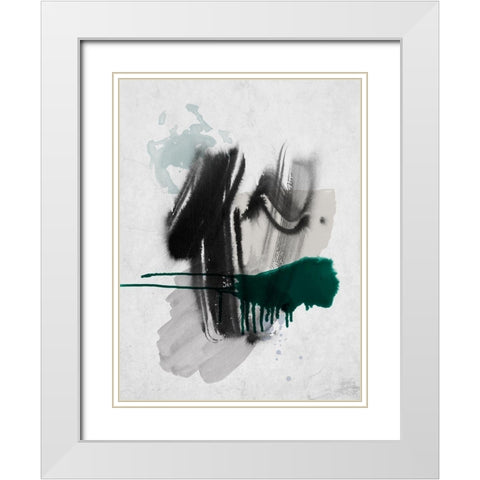 Astray I Art Print White Modern Wood Framed Art Print with Double Matting by Urban Road