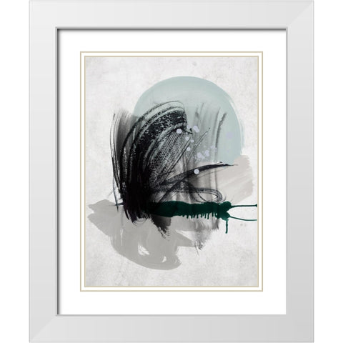 Astray II Art Print White Modern Wood Framed Art Print with Double Matting by Urban Road