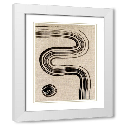 The Way Home II Art Print White Modern Wood Framed Art Print with Double Matting by Urban Road