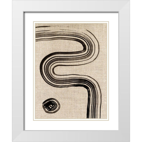 The Way Home II Art Print White Modern Wood Framed Art Print with Double Matting by Urban Road