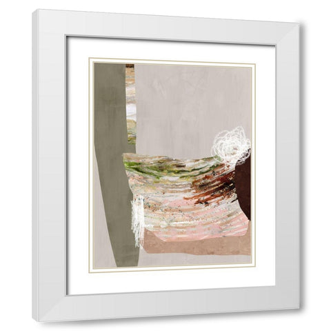 Quantum I  White Modern Wood Framed Art Print with Double Matting by Urban Road