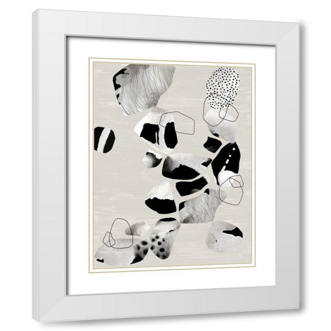 Under Pressure I  White Modern Wood Framed Art Print with Double Matting by Urban Road