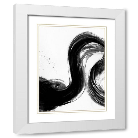 Velodrome II  White Modern Wood Framed Art Print with Double Matting by Urban Road