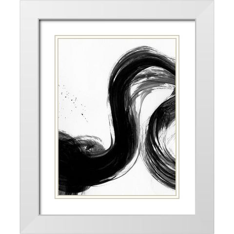 Velodrome II  White Modern Wood Framed Art Print with Double Matting by Urban Road