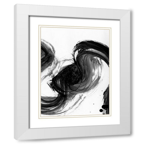 Velodrome III  White Modern Wood Framed Art Print with Double Matting by Urban Road