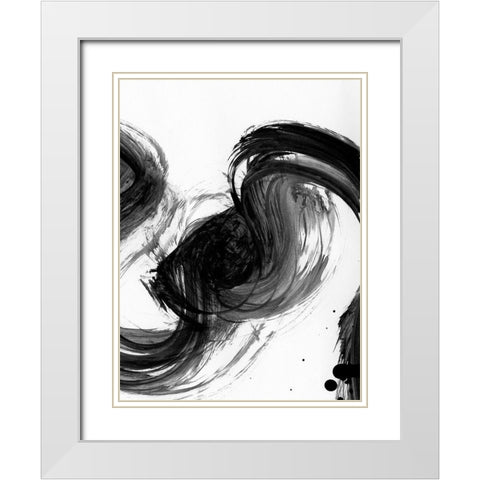 Velodrome III  White Modern Wood Framed Art Print with Double Matting by Urban Road