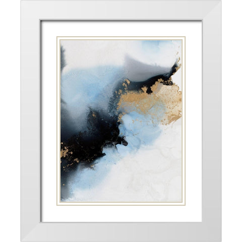 Interstellar II White Modern Wood Framed Art Print with Double Matting by Urban Road