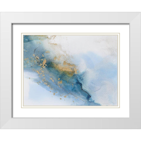 Cloudland I White Modern Wood Framed Art Print with Double Matting by Urban Road