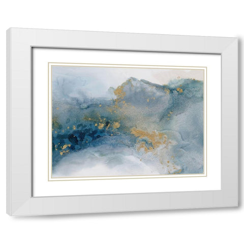 Cloudland II White Modern Wood Framed Art Print with Double Matting by Urban Road