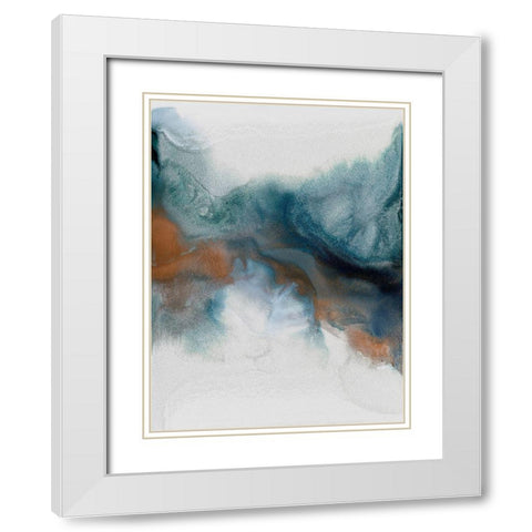 Dust and Sky I White Modern Wood Framed Art Print with Double Matting by Urban Road