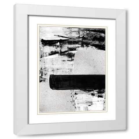 X-Ray Vision II White Modern Wood Framed Art Print with Double Matting by Urban Road