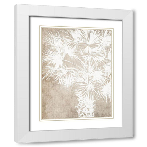 Canary Island II White Modern Wood Framed Art Print with Double Matting by Urban Road