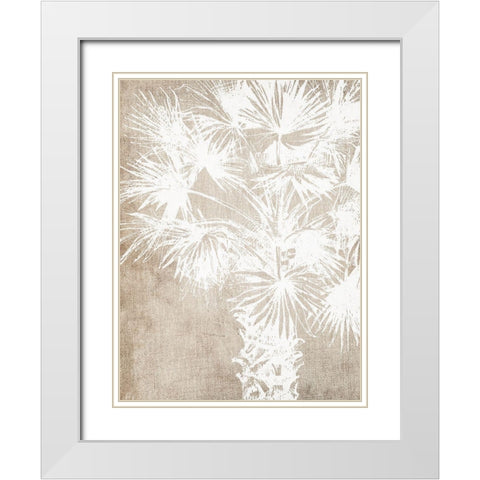 Canary Island II White Modern Wood Framed Art Print with Double Matting by Urban Road