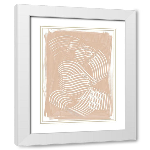 Fauves I White Modern Wood Framed Art Print with Double Matting by Urban Road