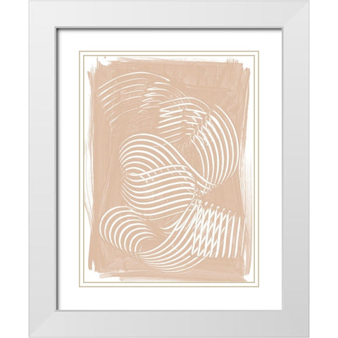 Fauves I White Modern Wood Framed Art Print with Double Matting by Urban Road