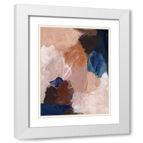 Modelling Clay II White Modern Wood Framed Art Print with Double Matting by Urban Road