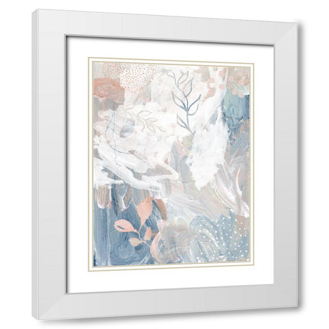 How Eloquent I White Modern Wood Framed Art Print with Double Matting by Urban Road
