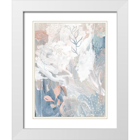 How Eloquent I White Modern Wood Framed Art Print with Double Matting by Urban Road