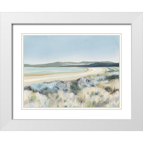 Morning Dip White Modern Wood Framed Art Print with Double Matting by Urban Road