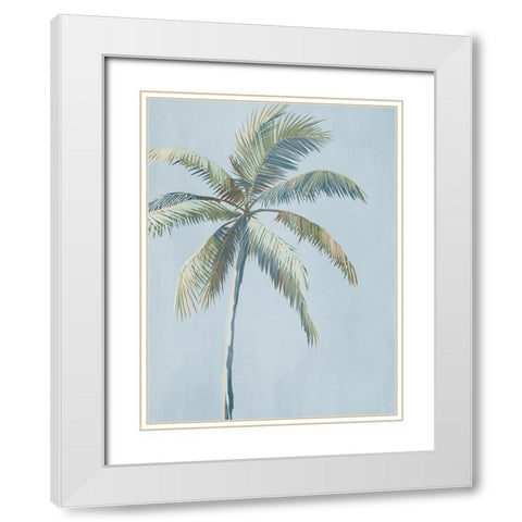 Island Dreaming White Modern Wood Framed Art Print with Double Matting by Urban Road