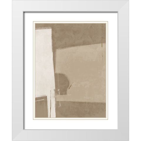 Always a Way Brown White Modern Wood Framed Art Print with Double Matting by Urban Road