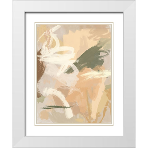 Humble White Modern Wood Framed Art Print with Double Matting by Urban Road