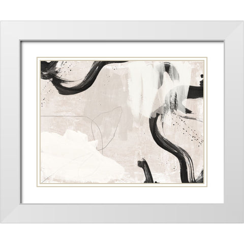 So Far So Good II White Modern Wood Framed Art Print with Double Matting by Urban Road